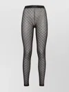 Dsquared2 All-over Monogram Sheer Lace Tights