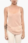 Dsquared2 Sheer Silk And Nylon Top Grösse 38