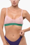 Dsquared2 Sheer Soft Bra With Embossed Logo