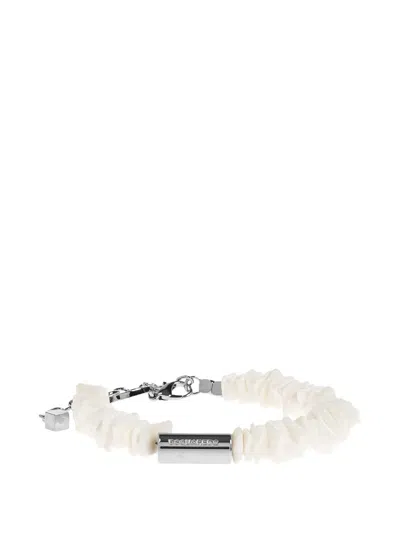 Dsquared2 Shell Chain Bracelet In White