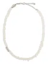 Dsquared2 Shell Chain Necklace In Brown