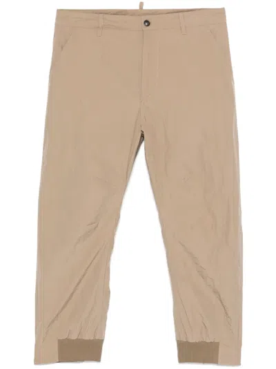Dsquared2 Shell Trousers In Neutrals