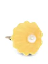 Dsquared2 Shell-shaped Clip-on Earring In Gold