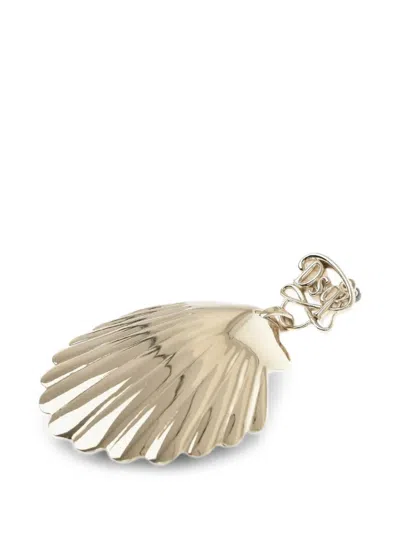 Dsquared2 Shell-shaped Earring In Gold