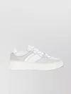 Dsquared2 Shielded Rubber Sole Sneakers With Perforated Toe