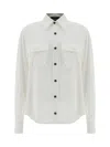 Dsquared2 Pointed-collar Shirt In 101