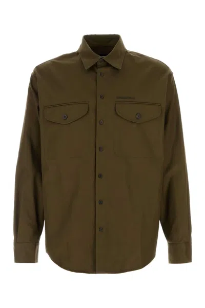 Dsquared2 Shirt In Green