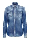 Dsquared2 Dsquared Classic Western Shirt In Azul Oscuro