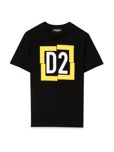 Dsquared2 Kids' Shirt In Black