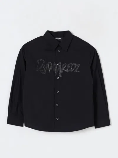 Dsquared2 Shirt  Kids Color Black