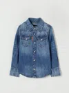 Dsquared2 Shirt  Kids Color Denim In Blue