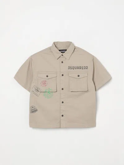Dsquared2 Shirt  Kids Color Mouse Grey