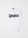 Dsquared2 Logo-print Shirt In White