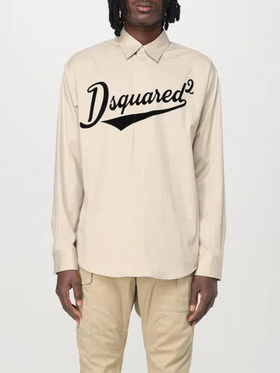 Dsquared2 Shirt  Men Color Beige