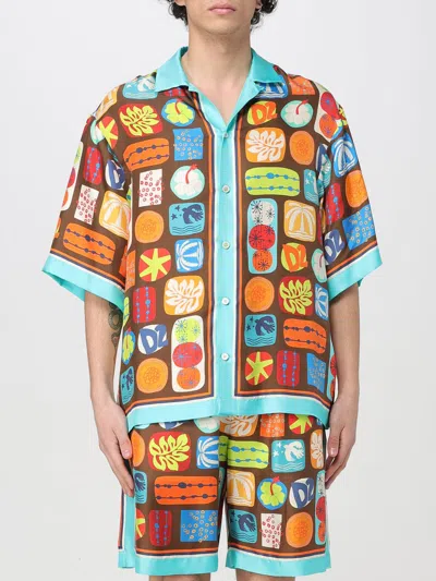 DSQUARED2 SHIRT DSQUARED2 MEN COLOR MULTICOLOR,428688005