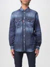 Dsquared2 Shirt  Men Color Navy In Blue