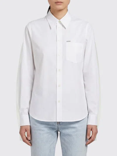 DSQUARED2 DSQUARED2 CLASSIC COTTON POPLIN SHIRT,I23949009