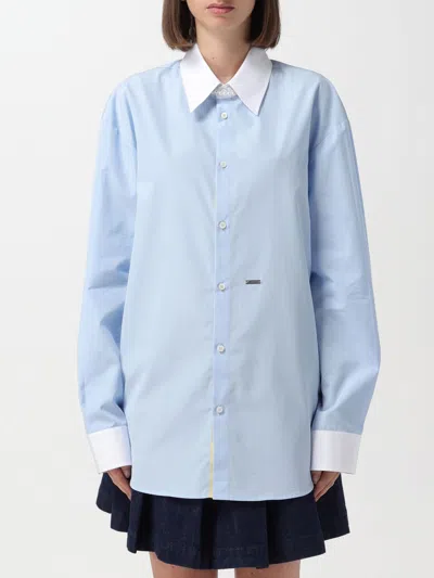 Dsquared2 Shirt  Woman Colour Sky Blue