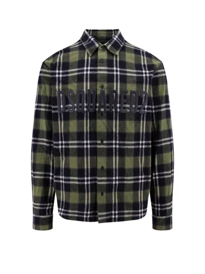 Dsquared2 Shirt In Green