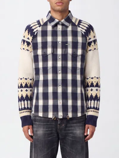 DSQUARED2 DSQUARED2 SHIRT MEN COLOR MULTICOLOR,I77407005