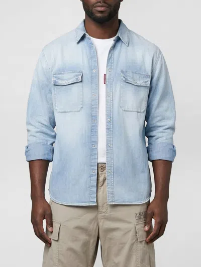 Dsquared2 Shirt Men  In Blue