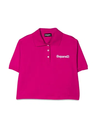 Dsquared2 Kids' Shirt In Pink