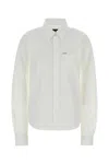 Dsquared2 Dsquared Rounded Shirt In White