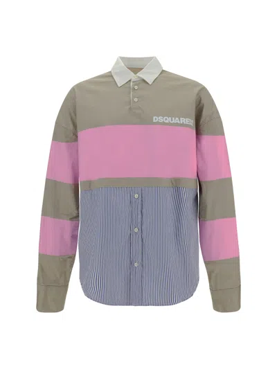 Dsquared2 Shirt In Stone (beige)