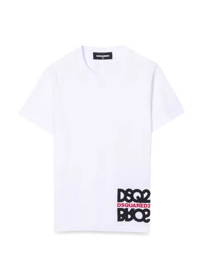 Dsquared2 Kids' Shirt In White