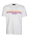 Dsquared2 White Cotton T-shirt In White