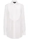 Dsquared2 Elegant Tuxedo Shirt For Women In White