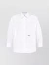 Dsquared2 Shirt With Embroidered Logo And Pocket In White