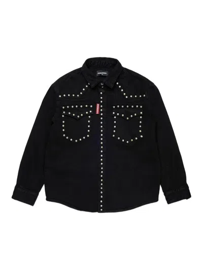 DSQUARED2 CAMISA - NEGRO