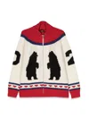 Dsquared2 Long-sleeved Sweater In Multicolour