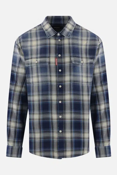Dsquared2 Shirts In Blue