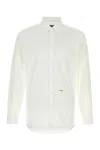 Dsquared2 Dsquared White Stretch Poplin Dan Shirt
