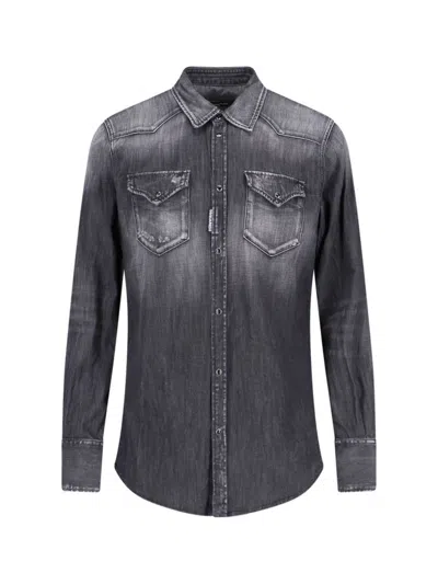 Dsquared2 Shirts In Black