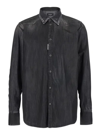 Dsquared2 Shirts In Black