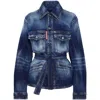 Dsquared2 Dsquared 9 To 5 Jean Shirt In Blue
