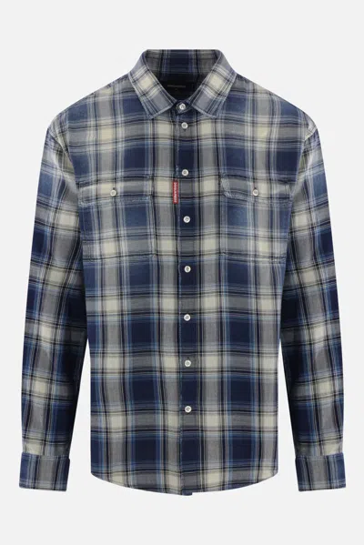 Dsquared2 Shirts In Blue