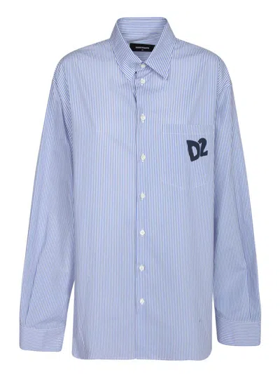 Dsquared2 Shirts In Blue