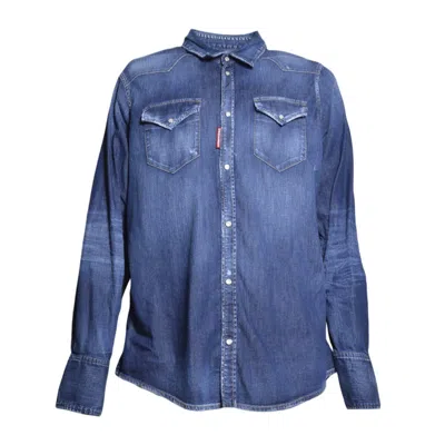 Dsquared2 Shirts In Blue