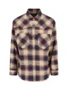 Dsquared2 Plaid Button-down Shirt With Chest Pockets In Multi