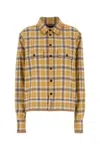 Dsquared2 Dsquared Embroidered Flannel Shirt In Multicolor