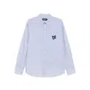 Dsquared2 Summer Lovers Oversized Striped Cotton Shirt In Multicolor