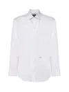 Dsquared2 Man Shirt White Size 44 Cotton