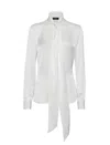 Dsquared2 Paris Bow Shirt In White