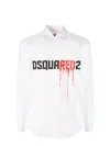 Dsquared2 Logo-print Shirt In White