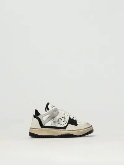 Dsquared2 Shoes  Kids Color Grey In White