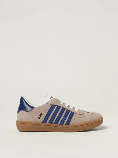 Dsquared2 Shoes  Kids Color Ivory In Blue